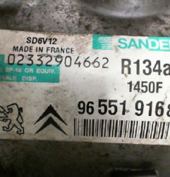 Compresseur clim CITROEN C3 1 Photo n°3