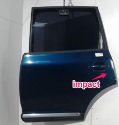 Porte arriere gauche VOLKSWAGEN TOUAREG 1 Photo n°1