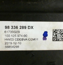 Selecteur boite de vitesse PEUGEOT 3008 2 Photo n°6