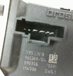 Leve vitre electrique arriere droit RENAULT MEGANE 3 Photo n°3