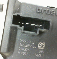 Leve vitre electrique arriere droit RENAULT MEGANE 3 Photo n°6