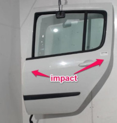 Porte arriere gauche RENAULT MODUS