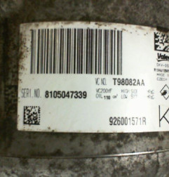 Compresseur clim DACIA DUSTER 2 Photo n°3