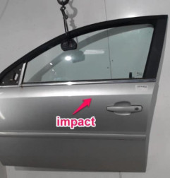 Porte avant gauche OPEL VECTRA C Photo n°1