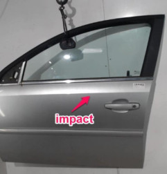 Porte avant gauche OPEL VECTRA C Photo n°5