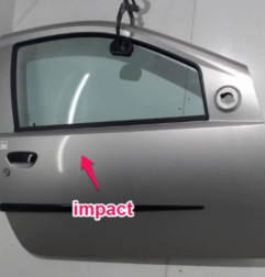 Porte avant droit FIAT PUNTO 2 Photo n°5