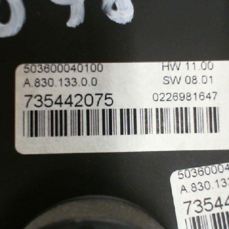 Commande chauffage FIAT BRAVO 2