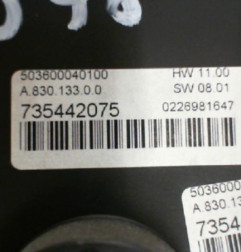 Commande chauffage FIAT BRAVO 2 Photo n°6