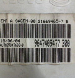 Afficheur CITROEN C3 1 Photo n°6