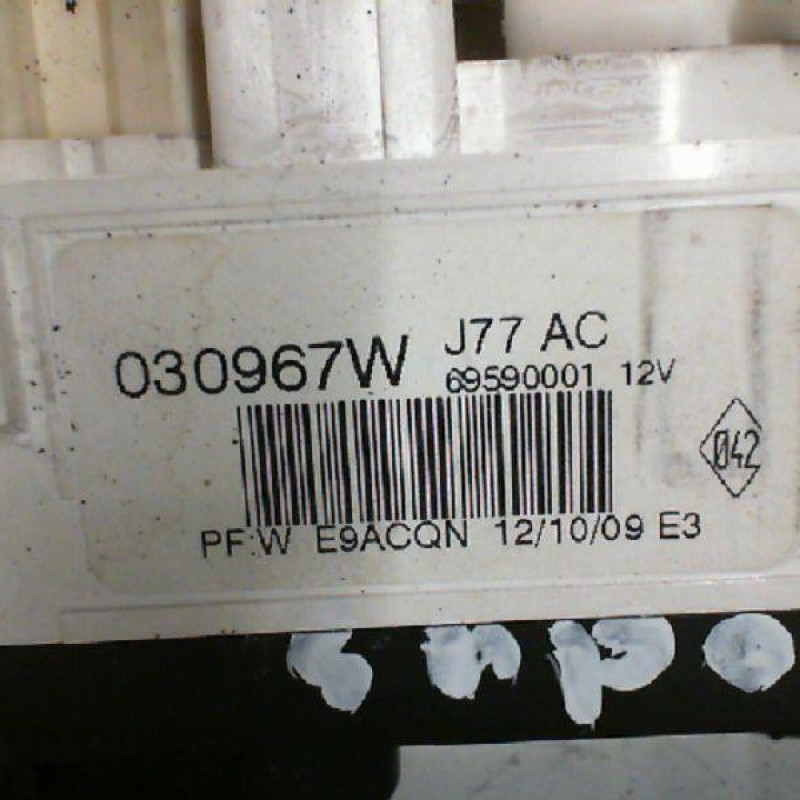 Commande chauffage RENAULT GRAND MODUS