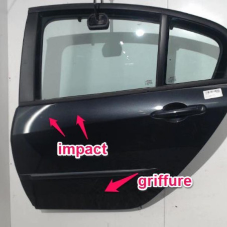 Porte arriere gauche RENAULT LAGUNA 3 Photo n°1