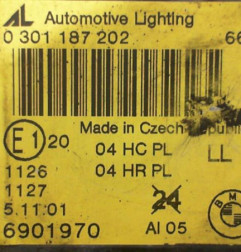 Optique avant principal droit (feux)(phare) BMW SERIE 3 E46 Photo n°4