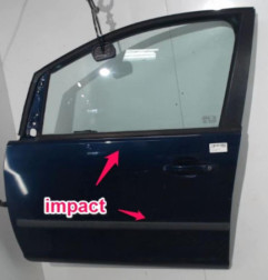 Porte avant gauche FORD C-MAX 1 Photo n°5