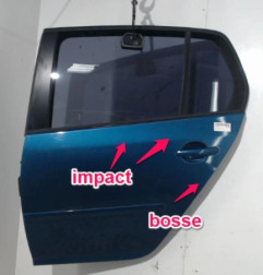 Porte arriere gauche VOLKSWAGEN GOLF 5 Photo n°5