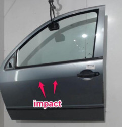 Porte avant gauche SKODA FABIA 1 Photo n°1