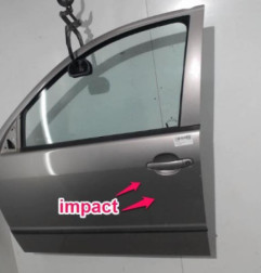 Porte avant gauche SKODA FABIA 1 Photo n°1