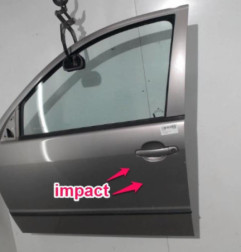 Porte avant gauche SKODA FABIA 1 Photo n°5