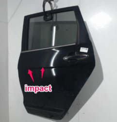 Porte arriere gauche HONDA FR-V Photo n°5