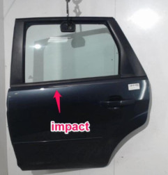 Porte arriere gauche FORD FOCUS 2 Photo n°5