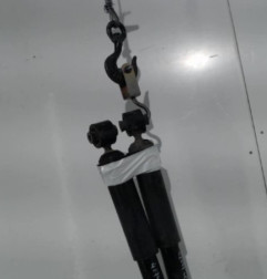 Amortisseur arriere droit RENAULT VEL SATIS Photo n°6