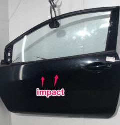 Porte avant gauche MAZDA 2 2 Photo n°3