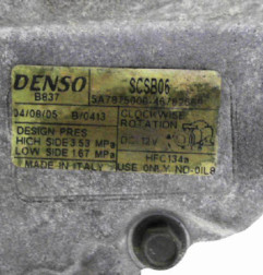 Compresseur clim FIAT PANDA 2 Photo n°3