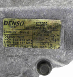 Compresseur clim FIAT PANDA 2 Photo n°6