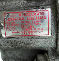 Compresseur clim SUZUKI SWIFT 3