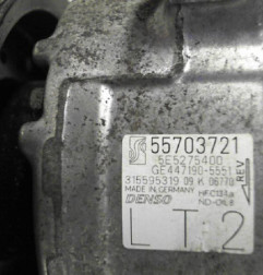 Compresseur clim OPEL CORSA D Photo n°3