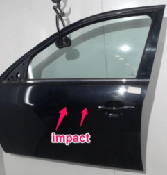 Porte avant gauche FORD MONDEO 2 Photo n°5