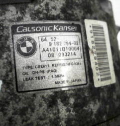 Compresseur clim BMW SERIE 1 E87 Photo n°6