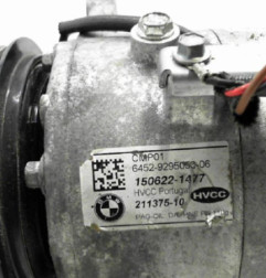 Compresseur clim BMW SERIE 2 F46 Photo n°6