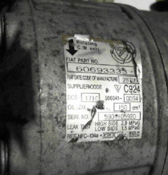 Compresseur clim ALFA ROMEO BRERA Photo n°1