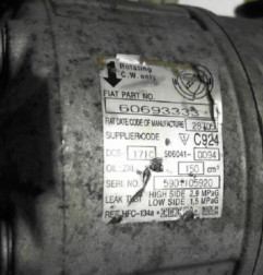 Compresseur clim ALFA ROMEO BRERA Photo n°6