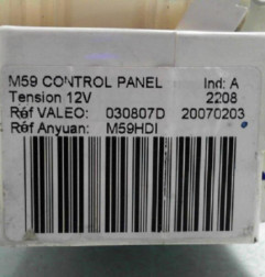 Commande chauffage CITROEN BERLINGO 1 Photo n°7