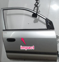 Porte avant droit MITSUBISHI SPACE STAR 2 Photo n°5