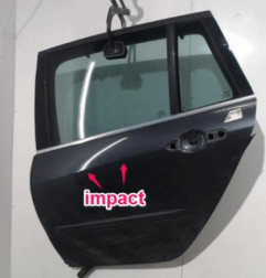 Porte arriere gauche RENAULT LAGUNA 3 Photo n°1