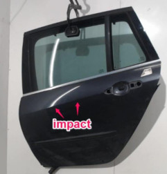 Porte arriere gauche RENAULT LAGUNA 3 Photo n°5