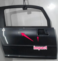 Porte avant droit PEUGEOT 1007 Photo n°5