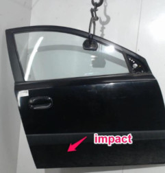 Porte avant droit KIA RIO 2 Photo n°5