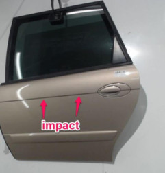 Porte arriere gauche CITROEN C5 1 Photo n°5