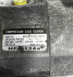 Compresseur clim JEEP CHEROKEE 2 Photo n°3