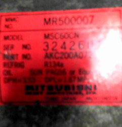 Compresseur clim MITSUBISHI SPACE STAR 2 Photo n°6