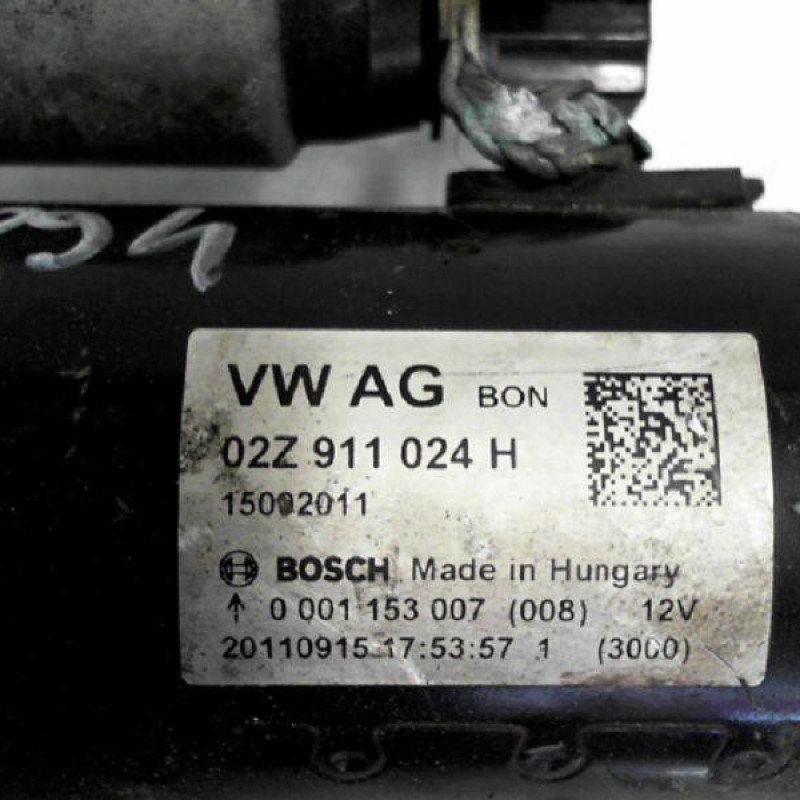 Demarreur VOLKSWAGEN GOLF 6