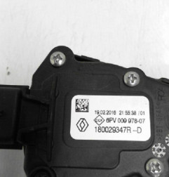 Pedale d'accelerateur RENAULT CLIO 4 Photo n°1