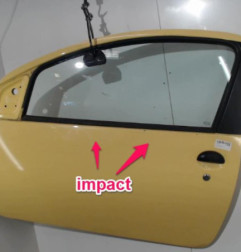 Porte avant gauche PEUGEOT 107 Photo n°5