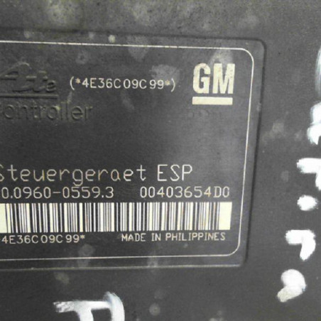 Bloc ABS (freins anti-blocage) OPEL ZAFIRA B