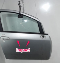 Porte avant droit FIAT GRANDE PUNTO Photo n°5