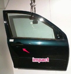 Porte avant droit MAZDA 2 1 Photo n°5