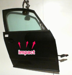 Porte avant droit AUDI A2 Photo n°5